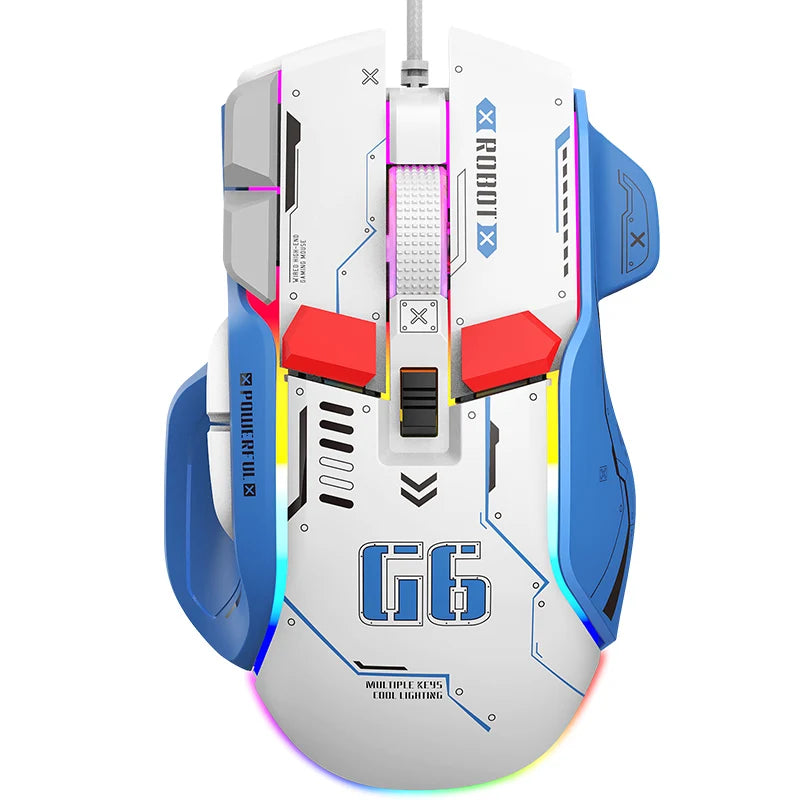 Wired RGB Macro Programmable Gaming Mouse