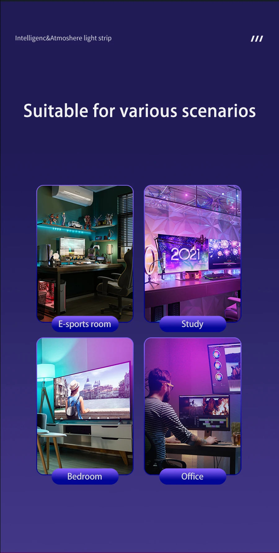 Smart RGB Gaming Light Strip