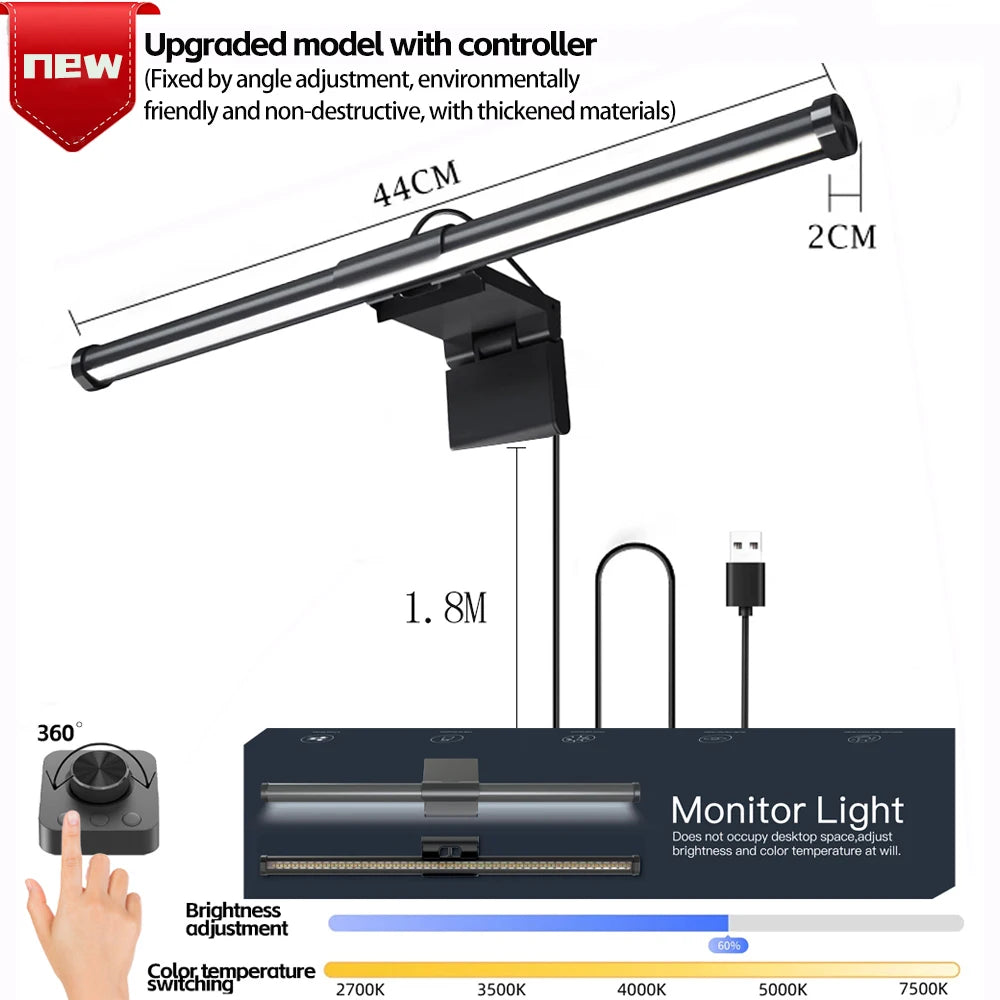 RGB Displays Monitor Light Bar