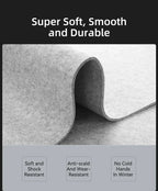 Large Wool Felt Desk Mouse Pad Protector Mat