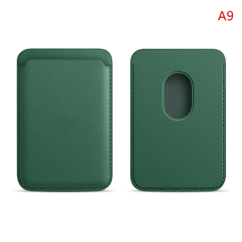 Luxury For Magsafe Magnetic Leather Wallet Case
