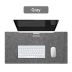 Large Wool Felt Desk Mouse Pad Protector Mat