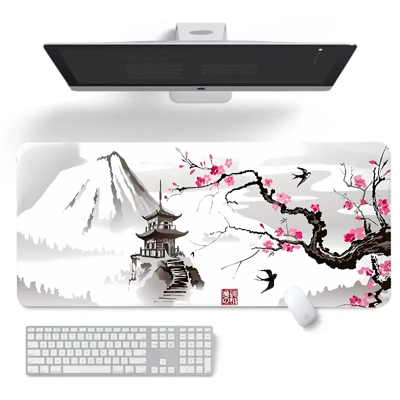 Cherry Blossoms XXL Gaming Mouse Pad Desk Mat