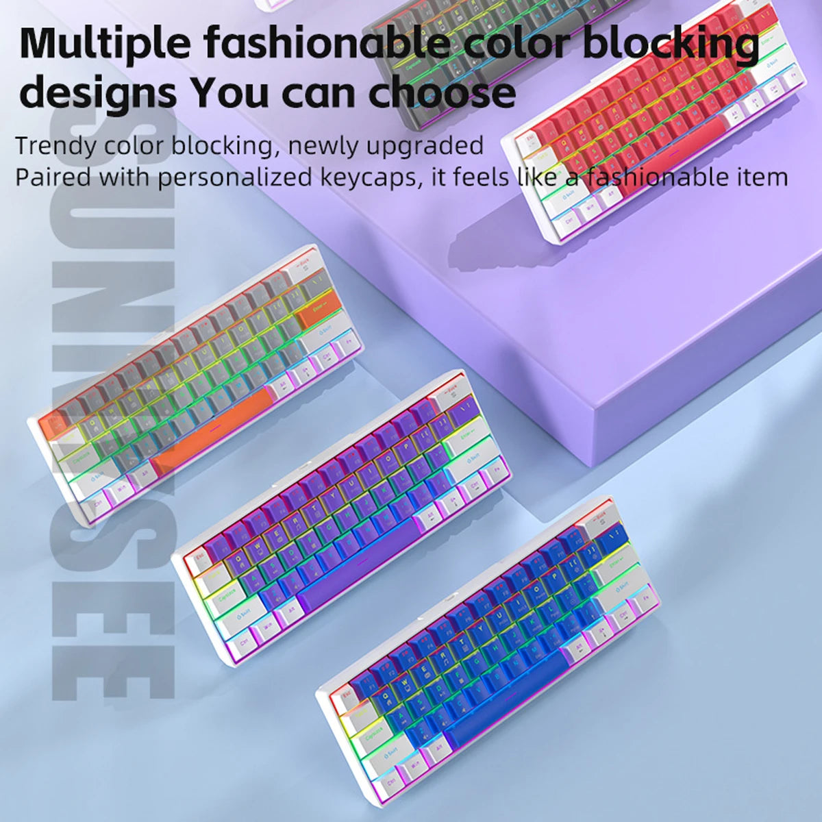 K61 Wired RGB Mechanical Gaming Keyboard