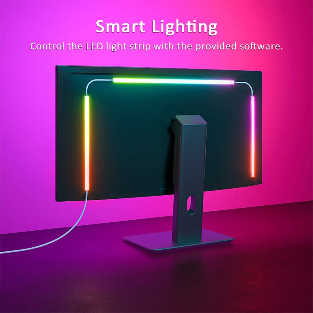 USB RGB Monitor LED Light Strip