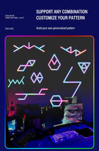 WIFI LED Smart Wall Lamp RGBIC Light Bar