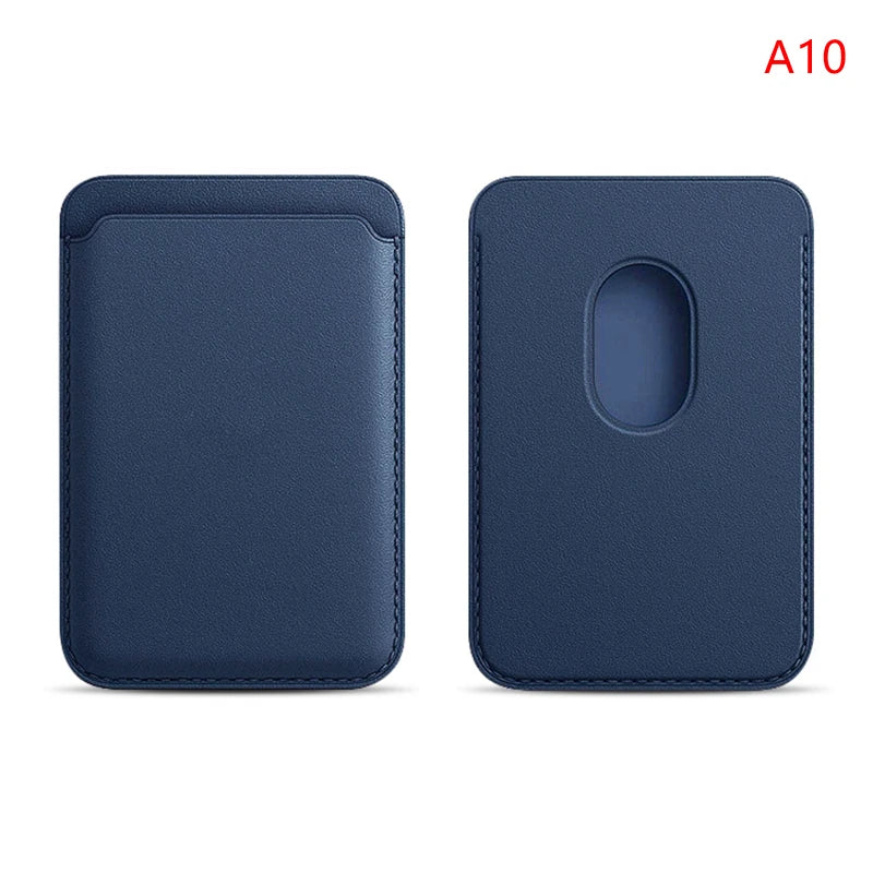 Luxury For Magsafe Magnetic Leather Wallet Case
