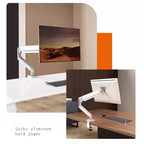 Adjustable Single Monitor Arm Mount