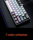 USB 61Key RGB Mechanical Gaming Keyboard