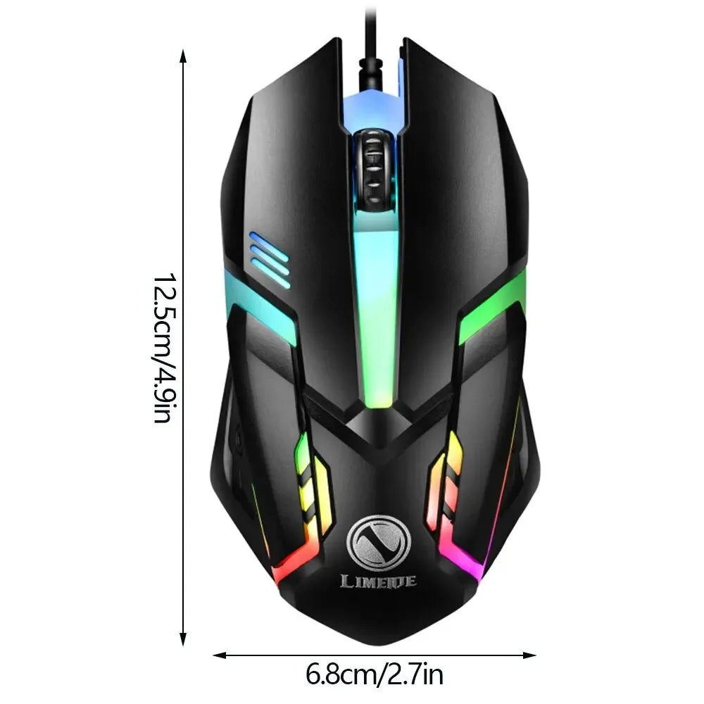 RGB Wired USB Gaming & Office Mouse
