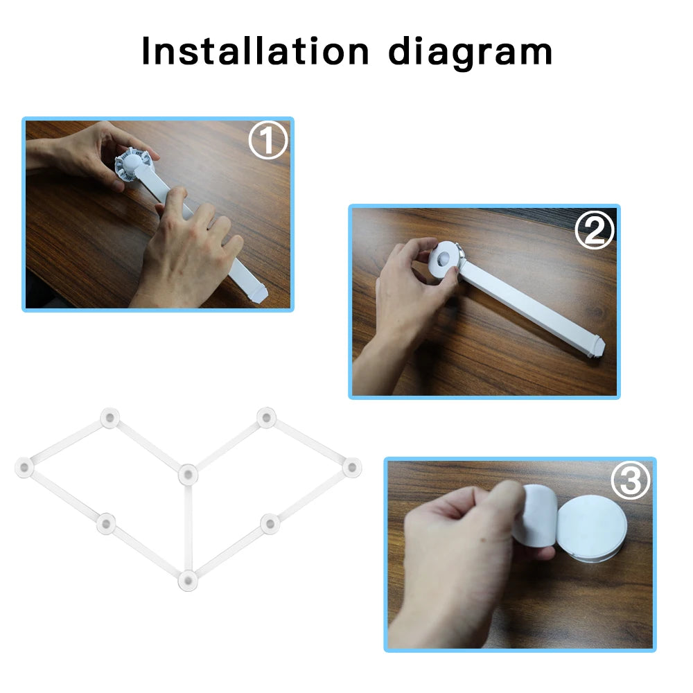 WiFi Smart RGB Wall Light Bar