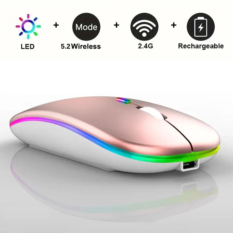 RGB Rechargeable Wireless Gaming Mouse