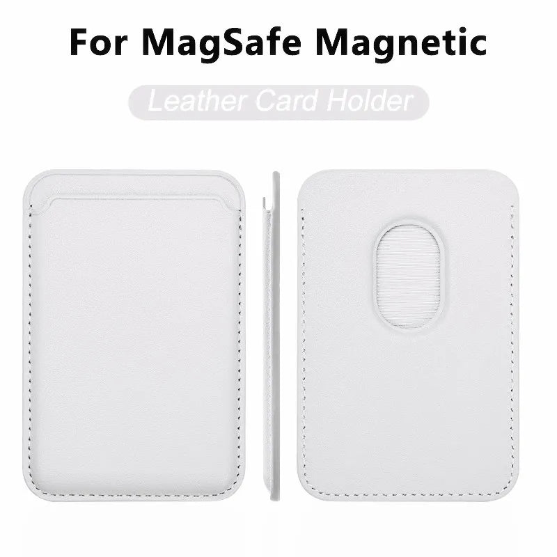 Luxury For Magsafe Magnetic Leather Wallet Case