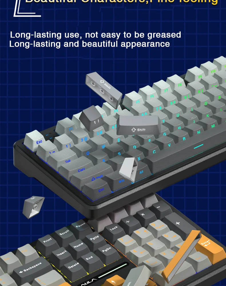 100% Layout RGB Mechanical Gaming Keyboard