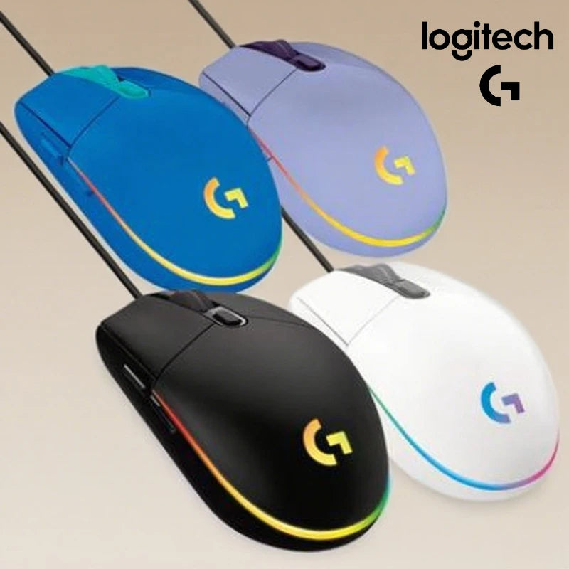 Logitech G102 RGB Gaming Mouse with 6 Buttons