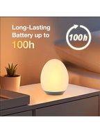Portable RGB Egg-Shaped Night Lamp