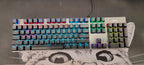104 Keys RGB Metal Mechanical Gaming Keyboard