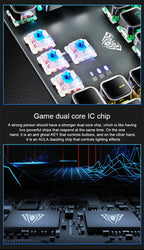 Wired 104-Key RGB Mechanical Gaming Keyboard