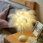 Feather Table LED Lamp