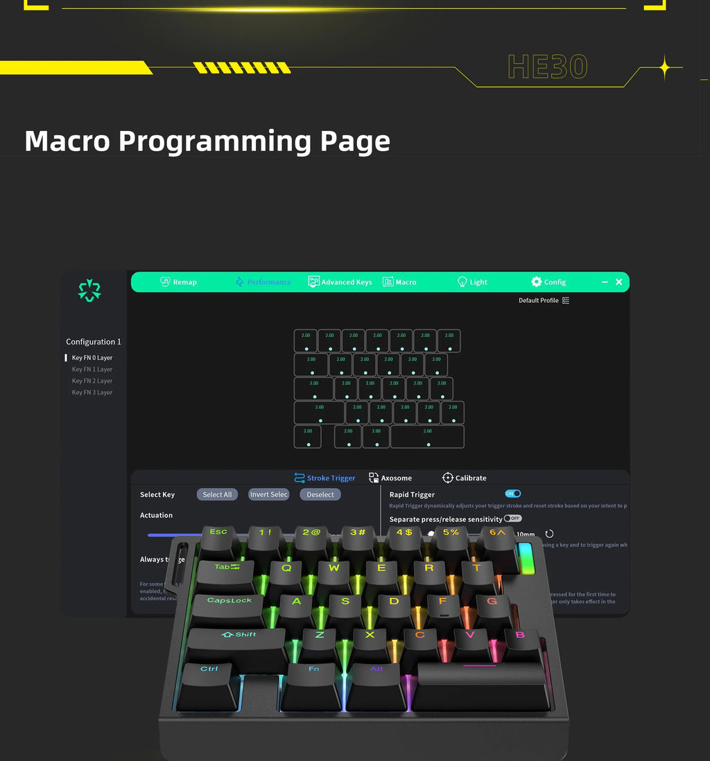 Wired Magnetic RGB E-Sports Mechanical Keyboard