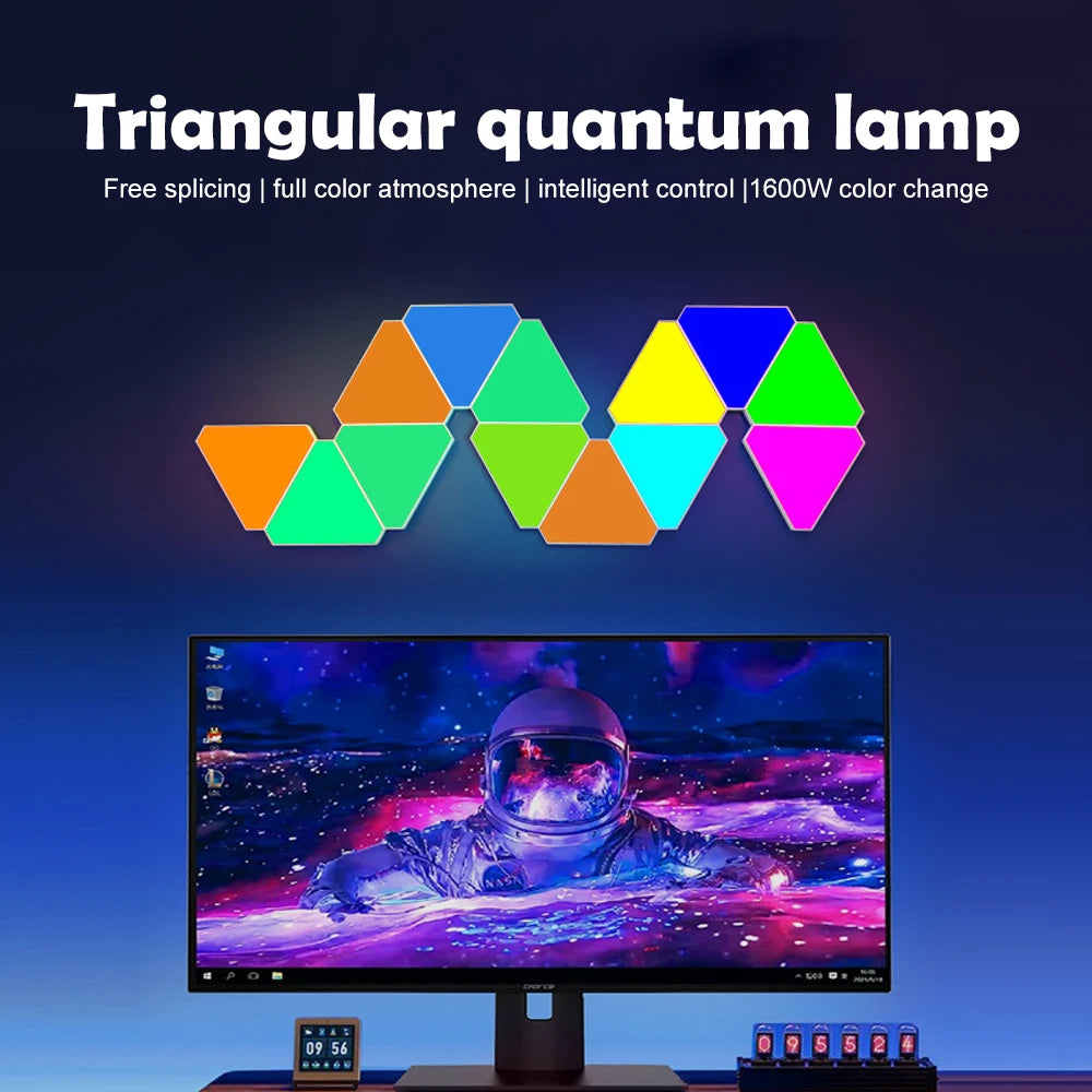 Smart RGB WiFi Triangle Wall Light