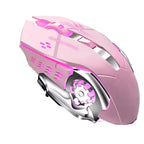 2.4G USB Bluetooth Rechargeable Wireless Mouse