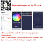 Smart RGB Music Rhythm Light Bar