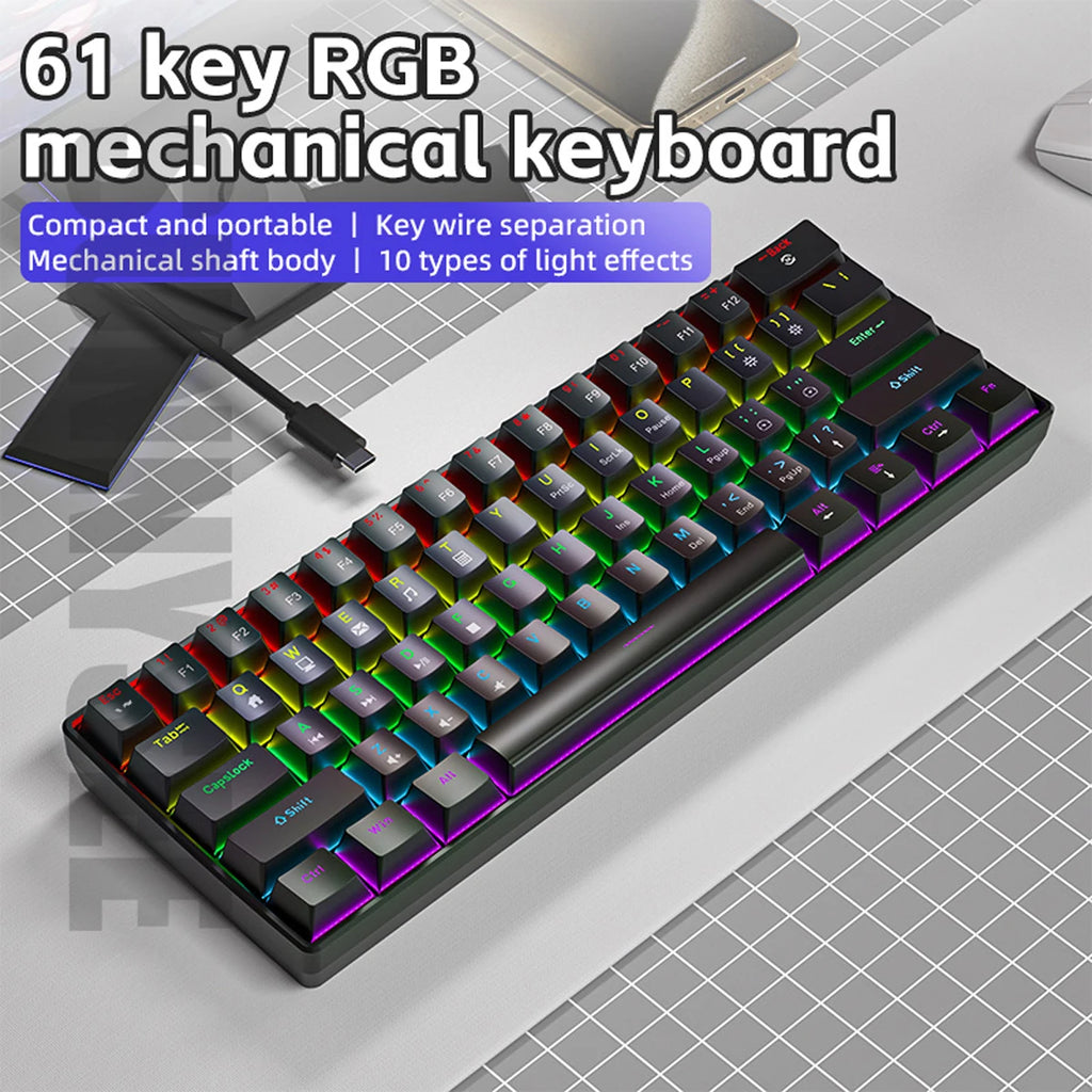 K61 Wired RGB Mechanical Gaming Keyboard