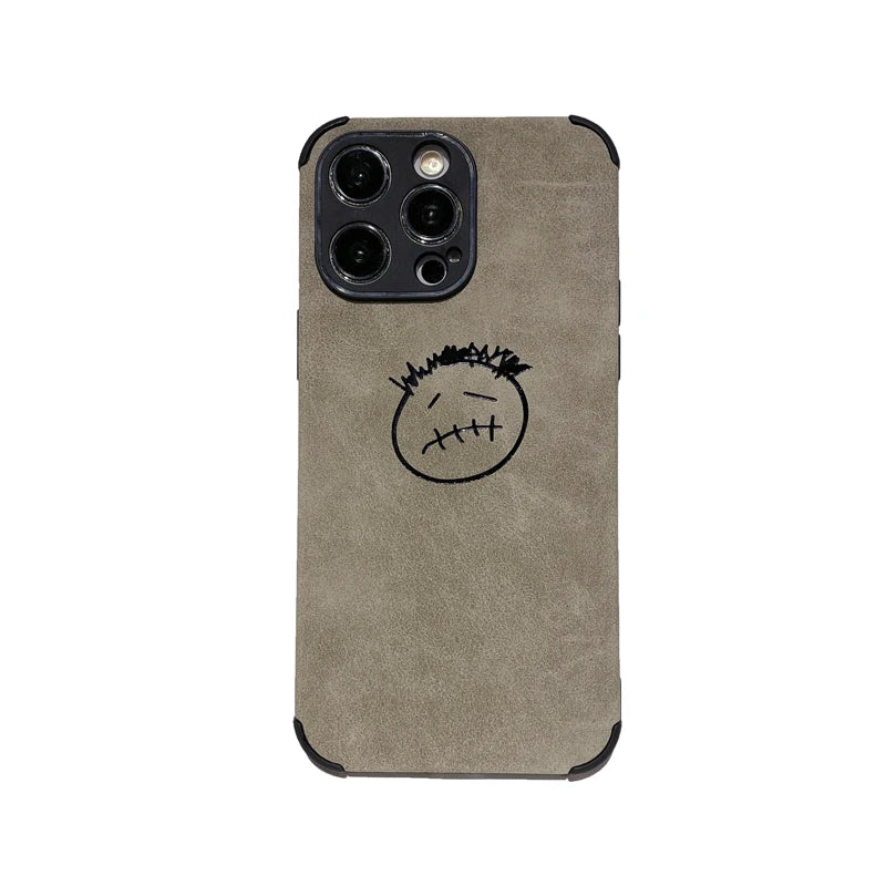 Luxury PU Street Phone Case