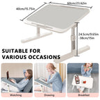 Foldable Adjustable Laptop Bed Desk