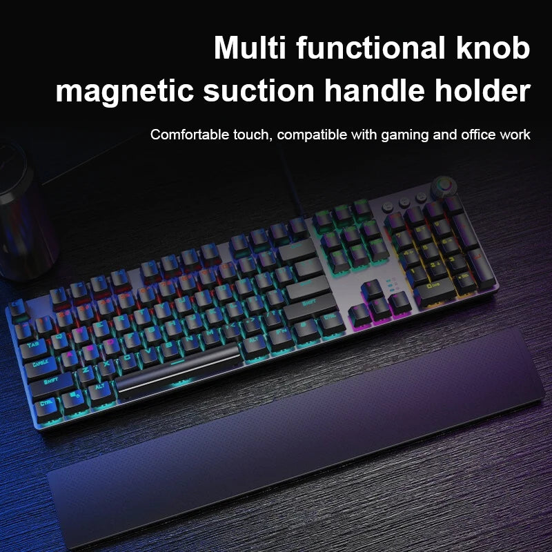 Wired 104-Key RGB Mechanical Gaming Keyboard