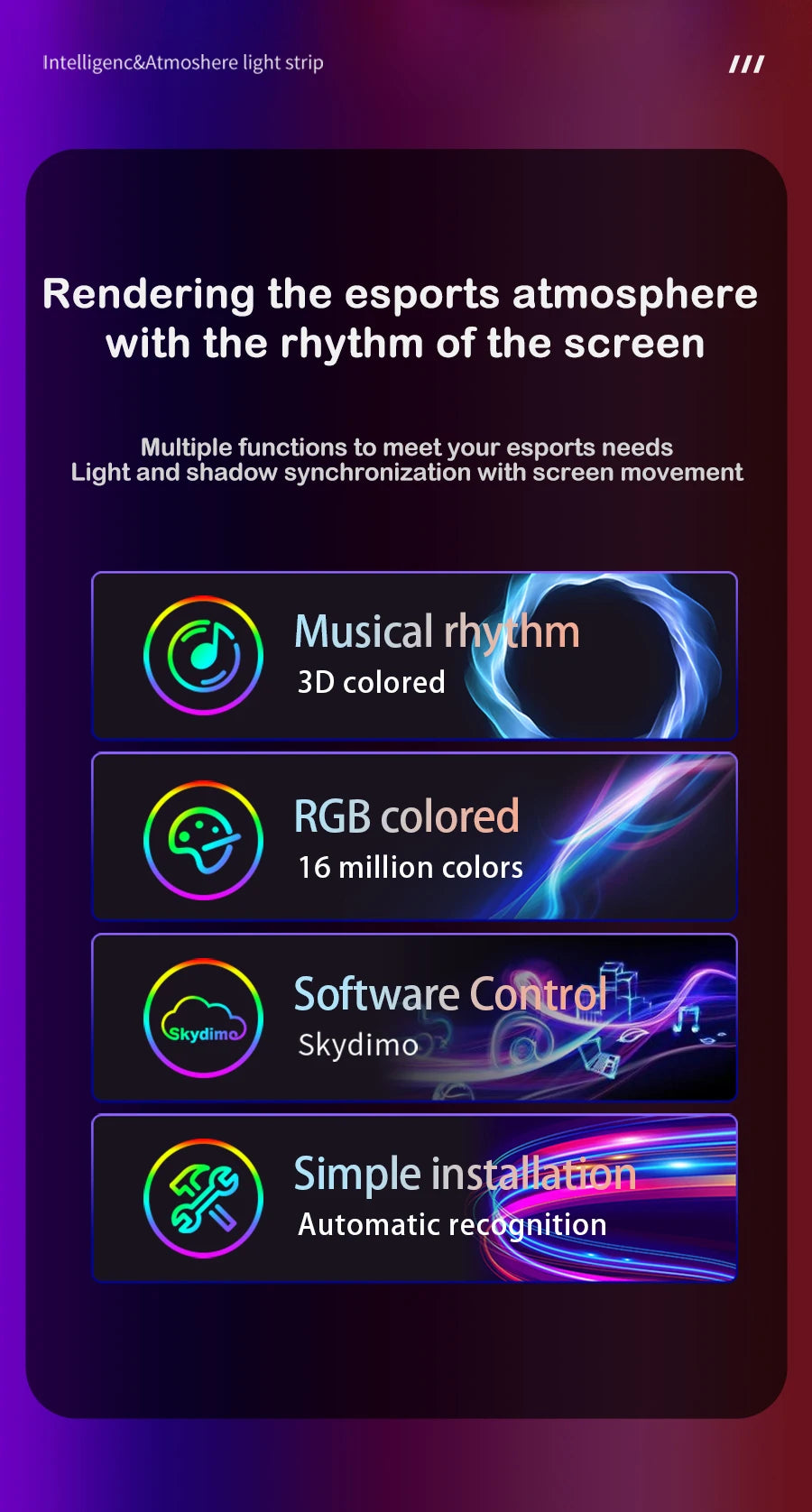 Smart RGB Gaming Light Strip