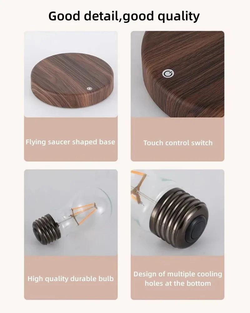 Floating Magnetic LED Bulb Lamp