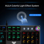 Wired 104-Key RGB Mechanical Gaming Keyboard