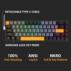 65% RGB Hot-Swappable Mechanical Gaming Keyboard