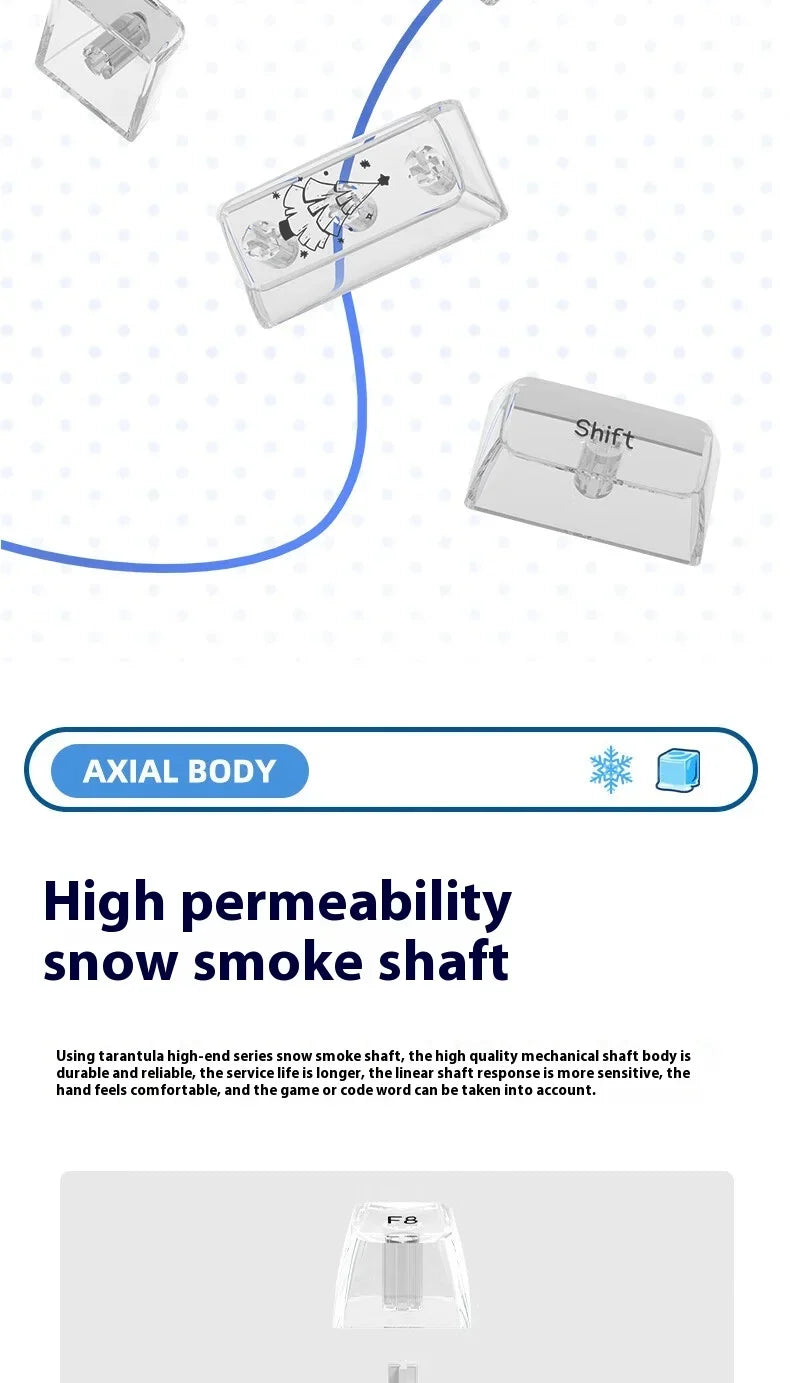 3-Mode RGB Mechanical Gaming Keyboard with Knob