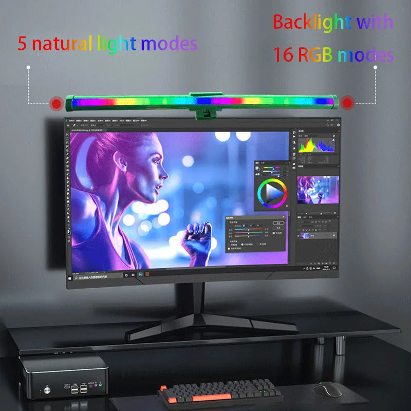 RGB Displays Monitor Light Bar