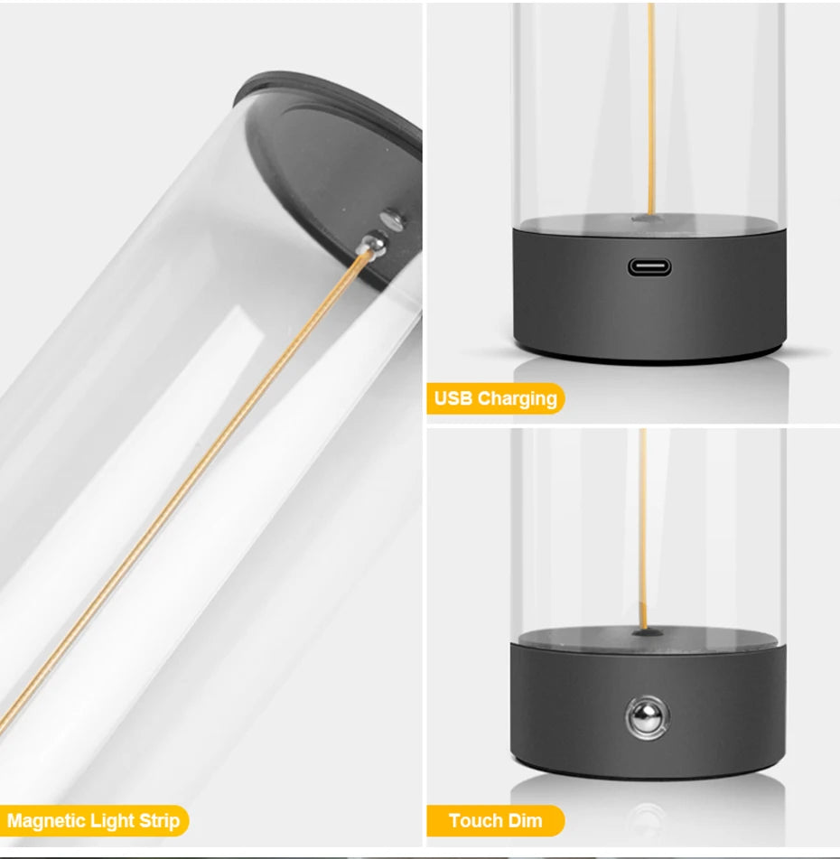 Minimalist Magnetic Touch Desk Lamp