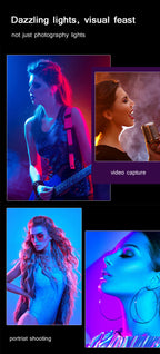 Portable RGB Magnetic LED Fill Light Stick