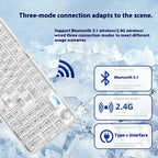 3-Mode RGB Mechanical Gaming Keyboard with Knob