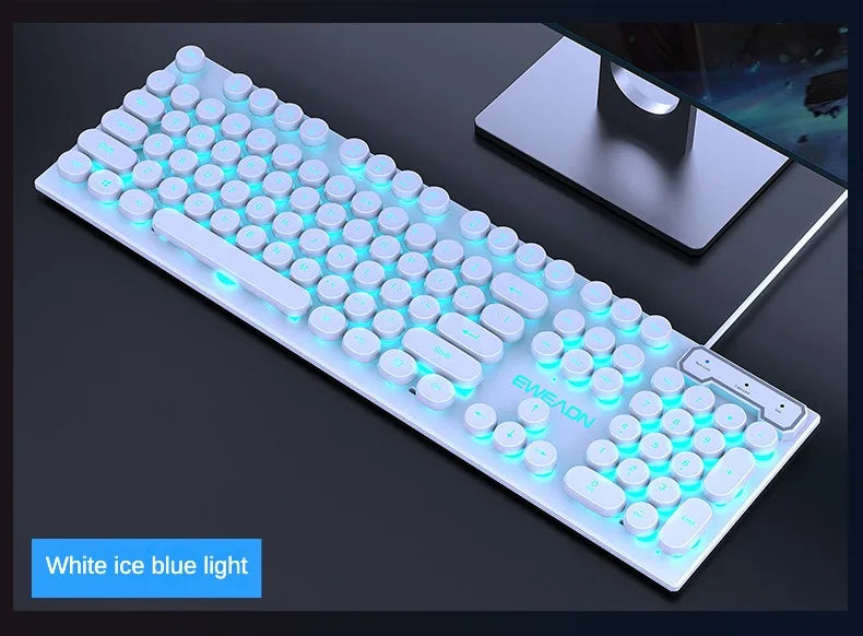 Full Size RGB Waterproof Gaming Keyboard