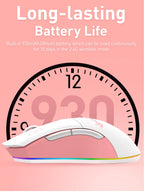 Dual Mode RGB Wireless & Wired Gaming Mouse