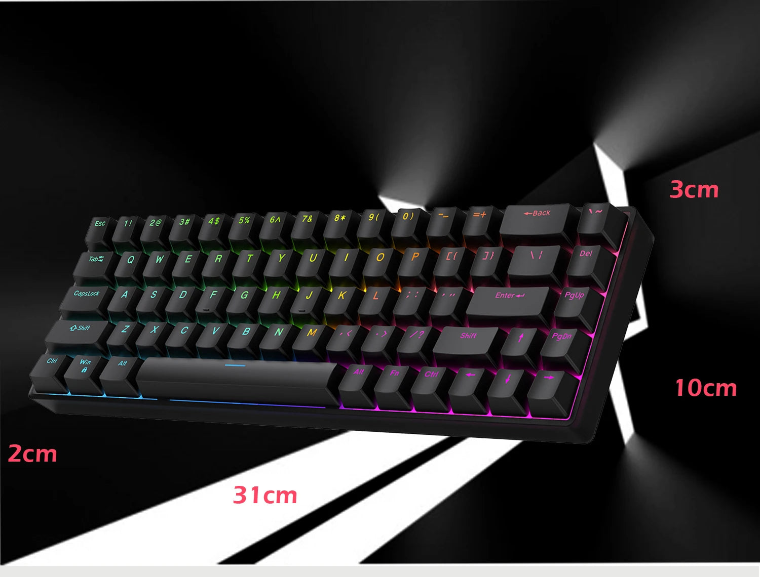 Wired 8K Magnetic Axis Mechanical Gaming Keyboard
