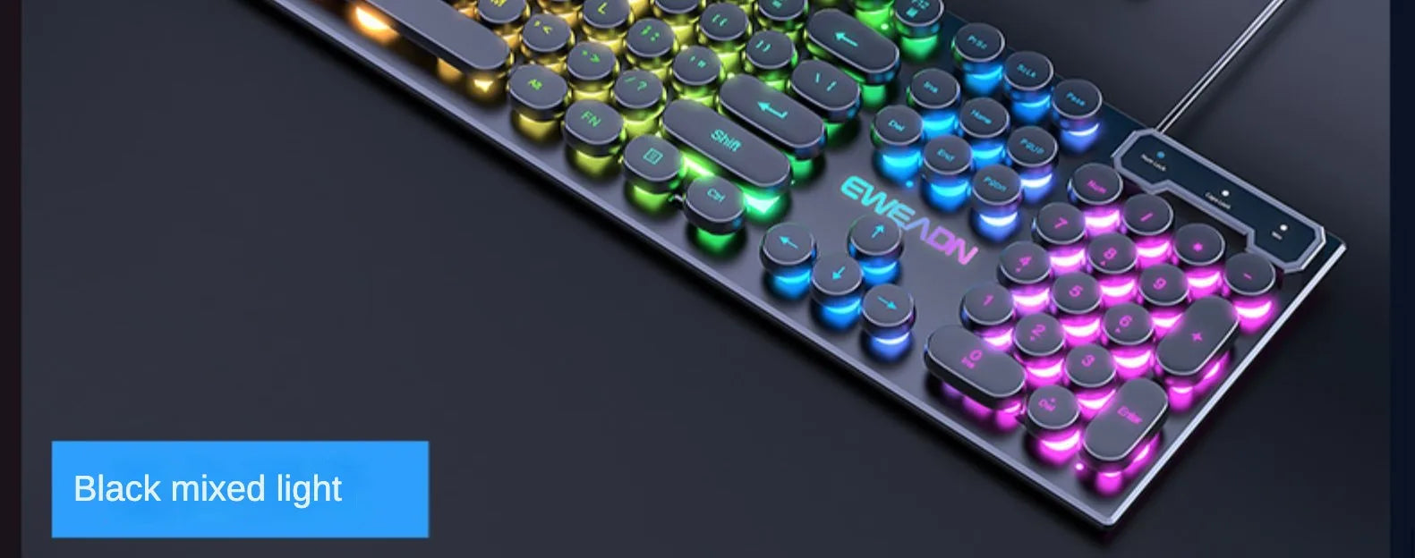 Full Size RGB Waterproof Gaming Keyboard