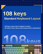 100% Layout RGB Mechanical Gaming Keyboard