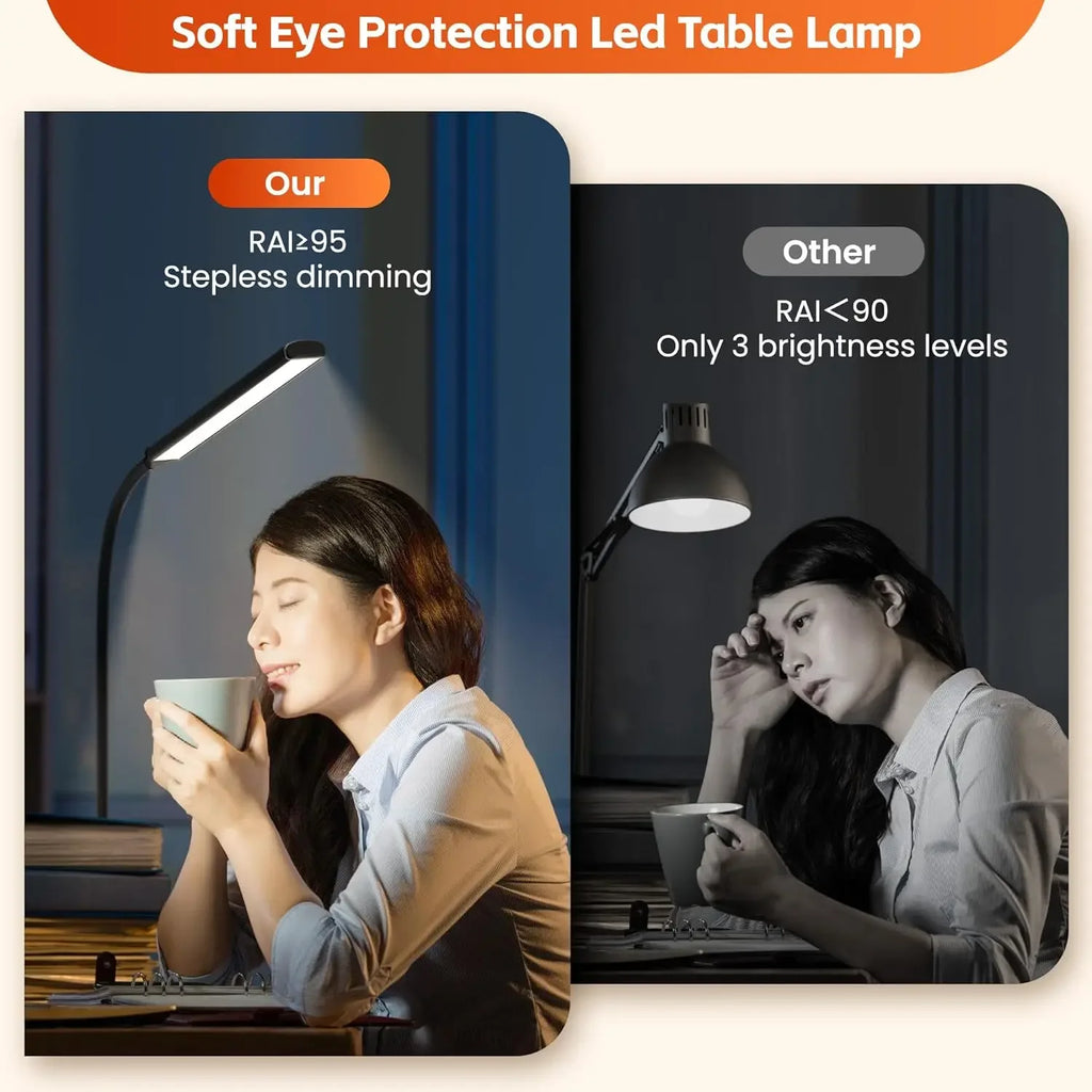 Double/Single Head LED Desk Lamp