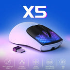 X5 RGB Wireless Gaming Mouse with 3 Modes