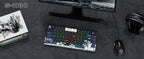 Wired OLED RGB Hot-Swappable Gaming Keyboard