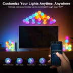 RGB LED Hexagon Light Bluetooth Indoor Wall Light