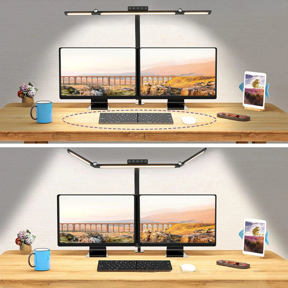 Double Head LED Desk Lamp